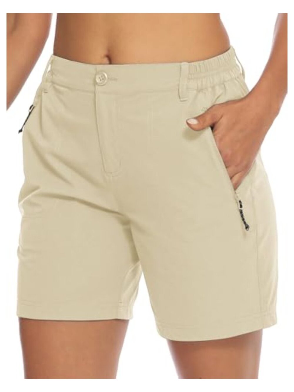 Women's 6" Hiking Cargo Shorts Quick Dry Lightweight Golf Outdoor Summer